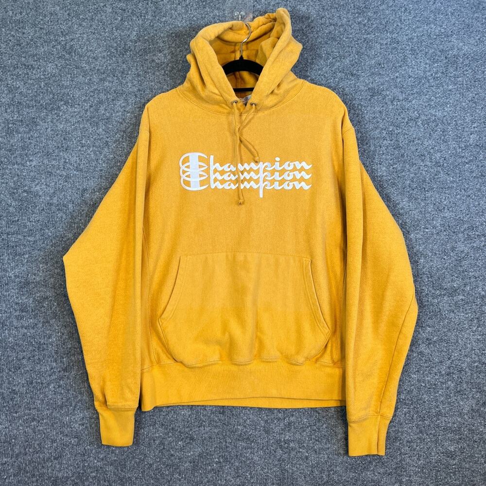 Champion Yellow Hoodie